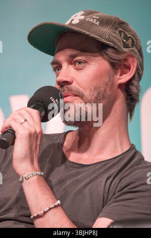 Tom Payne auf der German Walker Con 2025 in der Turbinenhalle. Oberhausen, 31.05.2025 *** Tom Payne à la Walker Con allemande 2025 au Turbinenhalle Oberhausen, 31 05 2025 Foto :Xn.xKolinzx/xFuturexImagex Walker con 5694 Banque D'Images