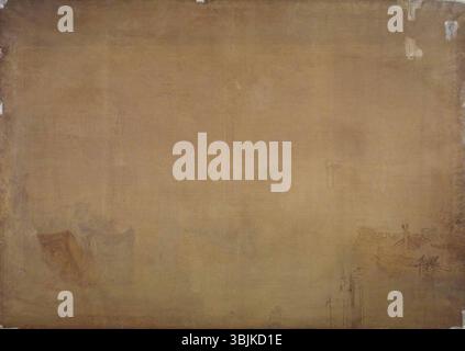 Turner, Joseph Mallord William ; Seaport in the Grand style ; Tate ; http ://www.artuk.org/artworks/seaport-in-the-grand-style-202498 Banque D'Images