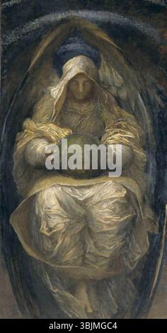 Watts, George Frederic ; The All-Pervading ; Tate ; http ://www.artuk.org/artworks/the-all-pervading-202771 Banque D'Images