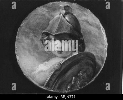 La princesse Helena* (1849) de Franz Xaver Winterhalter représente la princesse Helena du Royaume-Uni, représentée de manière digne et élégante, peinte à l’huile sur toile. Banque D'Images