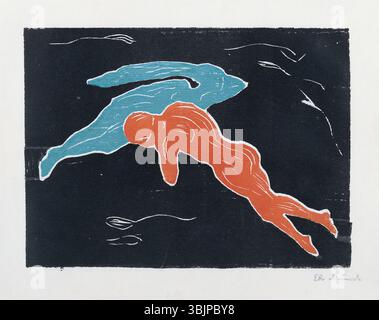 Edvard MUNCH, Encuentro en el Espacio, 1899 (CTB.1973.44) /318VISO-CTB 263, Banque D'Images