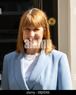 Londres, Royaume-Uni. 17 juin 2025. Rachel Reeves, chancelière de l'Échiquier, 11 Downing Street London. Crédit : Ian Davidson/Alamy Live News Banque D'Images