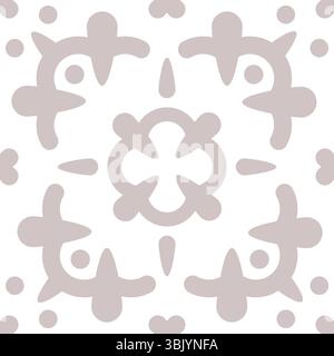 Vecteur de motif de tuile ornemental traditionnel Illustration de Vecteur