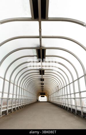 Couloir avec prise de vue en angle de la lumière du soupir Banque D'Images