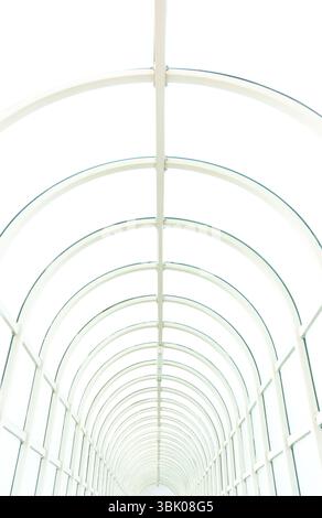 Couloir avec prise de vue en angle de la lumière du soupir Banque D'Images