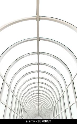 Couloir avec prise de vue en angle de la lumière du soupir Banque D'Images