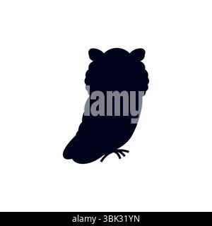 hibou emoji symbole signe illustration vectorielle d'icône Illustration de Vecteur