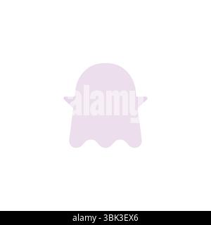 illustration vectorielle d'icône de signe de symbole emoji fantôme Illustration de Vecteur