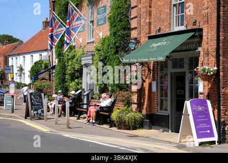 No. Twenty Nine Restaurant extérieur, burnham Market, North norfolk, angleterre Banque D'Images