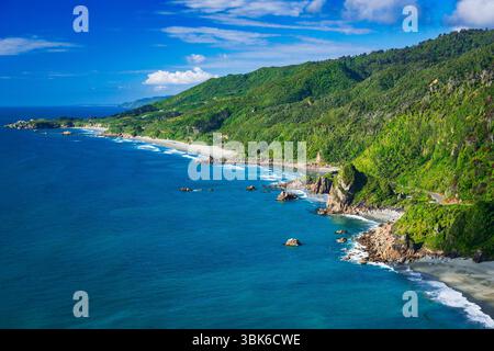Réserve marine de Punakaiki, parc national de Paparoa, côte ouest, Nouvelle-Zélande Banque D'Images