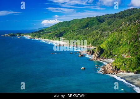 Réserve marine de Punakaiki, parc national de Paparoa, côte ouest, Nouvelle-Zélande Banque D'Images