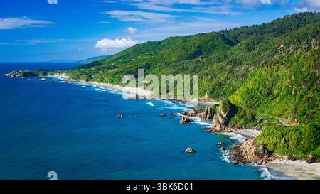 Réserve marine de Punakaiki, parc national de Paparoa, côte ouest, Nouvelle-Zélande Banque D'Images
