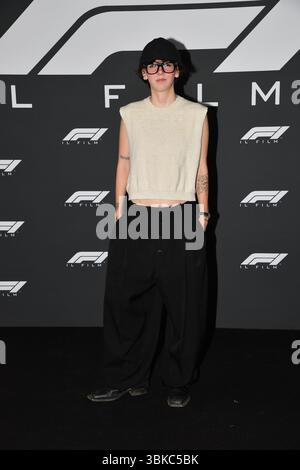 Rome, Italie. 20 juin 2025. Rome, Cinéma L'espace moderne première du film 'F1 le film', dans la photo : Ariete crédit : Agence photo indépendante/Alamy Live News Banque D'Images