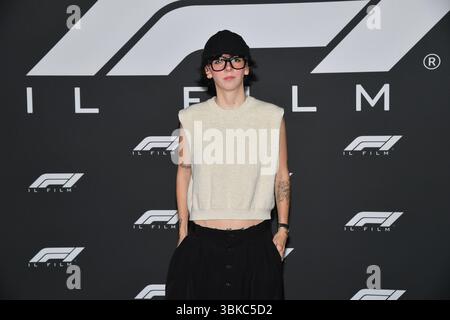 Rome, Italie. 20 juin 2025. Rome, Cinéma L'espace moderne première du film 'F1 le film', dans la photo : Ariete crédit : Agence photo indépendante/Alamy Live News Banque D'Images