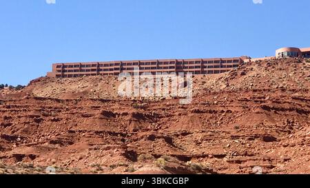 The View Hotel à Monument Valley, États-Unis Banque D'Images