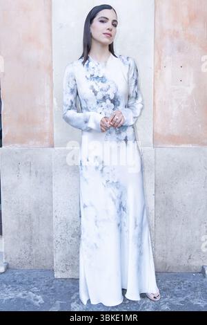 Rome, Italie. 19 juin 2025. L'actrice italienne Selene Caramazza assiste à la première du film 'Arrivederci Tristezza' au Cinéma Adriano à Rome (photo de Matteo Nardone/Pacific Press) crédit : Pacific Press Media production Corp./Alamy Live News Banque D'Images