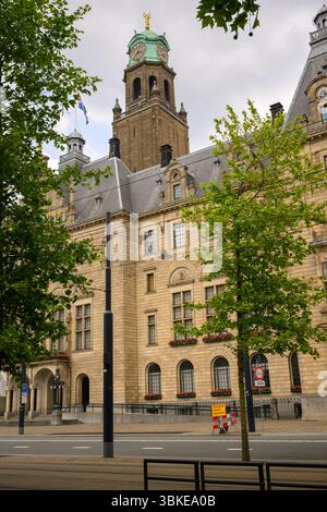 Le Rotterdam Stadhuis sur le Coolsingel, Rotterdam, pays-Bas Banque D'Images