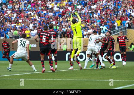 Philadelfia, États-Unis . 20 juin 2025. Rossi de Flamengo lors du match de la Coupe du monde des clubs de la FIFA entre Flamengo et Chelsea au Lincoln Financial Field à Philadelphie, aux États-Unis, vendredi 20. Crédit : Brazil photo Press/Alamy Live News Banque D'Images
