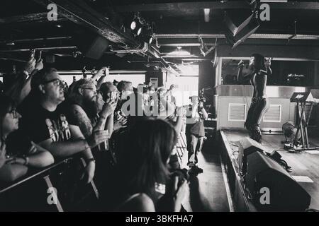 Kat Von d en direct au Club Academy, Manchester 20.06.2025 Banque D'Images