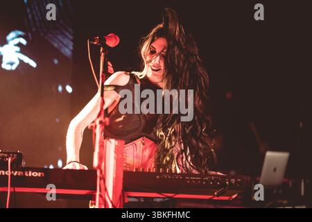 Kat Von d en direct au Club Academy, Manchester 20.06.2025 Banque D'Images