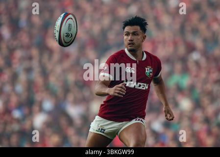 Irlande. 20 juin 2025. Marcus Smith des Lions lors du match de la Coupe Lions 1888 entre les Lions britanniques et irlandais et l'Argentine au Aviva Stadium de Dublin, Irlande le 20 juin 2025 (photo par Andrew SURMA/ Credit : Sipa USA/Alamy Live News Banque D'Images