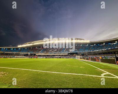 Belem, Brésil. 21 juin 2025. PA - BELEM - 06/21/2025 - B BRÉSILIEN 2025, Remo x PAYSANDU - fans de Paysandu lors du match contre Remo au stade de Mangueirao pour le championnat brésilien B 2025. Photo : Fernando Torres/AGIF (photo de Fernando Torres/AGIF/SIPA USA) crédit : Sipa USA/Alamy Live News Banque D'Images