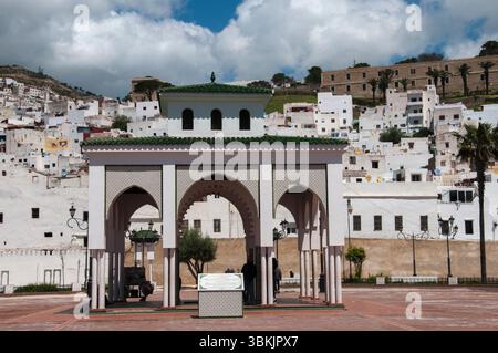 Médina ou vieux quartier de Tétouan, Maroc, classé par l'UNESCO comme site du patrimoine mondial Banque D'Images