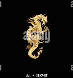 Cet élégant motif floral noir et blanc est idéal pour les bordures décoratives, les logos ou les motifs graphiques d'inspiration vintage, avec des détails complexes Illustration de Vecteur