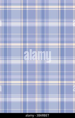 Serviette à carreaux de tissu, tartan vecteur textile classique. Motif de fond de texture sans couture du ménage dans la palette de couleurs claires et blanches. Illustration de Vecteur