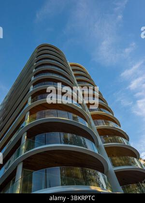 Nouveaux appartements à Rainbow Bay près de Coolangatta, Glod Coast, Queensland, Australie Banque D'Images