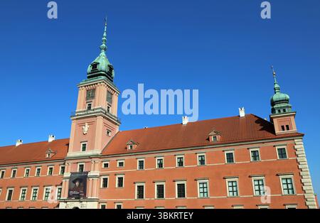 Château royal - Varsovie, Pologne Banque D'Images