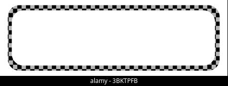 Vecteur de bordures rectangulaires et de cadres. Motif de bordure design de cadre vintage géométrique. Texture de tissu écossais à carreaux tartan. Modèle pour carte-cadeau Illustration de Vecteur