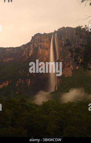 Angel Falls (Salto Angel), la plus haute cascade du monde (978 m ...