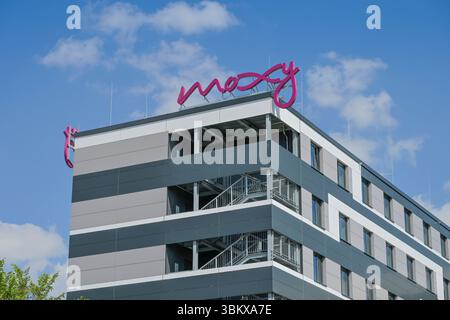 Hotel Moxy, Andreasstraße, Holzmarktstraße, Bezirk Mitte, Berlin, Deutschland Banque D'Images