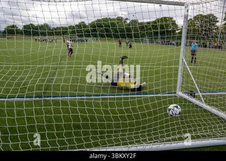 Bodington Football Hub, Leeds BEAP Charity Football match, University of, Bodington Football Hub, Otley Rd, Adel, Leeds LS16 8GY Banque D'Images
