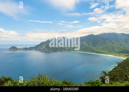 Paysage de la côte de Nanao dans le canton de Suao, comté de Yilan, Taiwan Banque D'Images