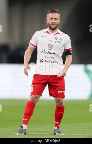 Chorzow, Pologne. 21 juin 2025. Jakub Blaszczykowski de Pologne vu lors du RONALDINHO SHOW 2025 match de football entre le Brésil et la Pologne au stade de Silésie. Score final ; Brésil 2 :2 Pologne. Crédit : SOPA images Limited/Alamy Live News Banque D'Images