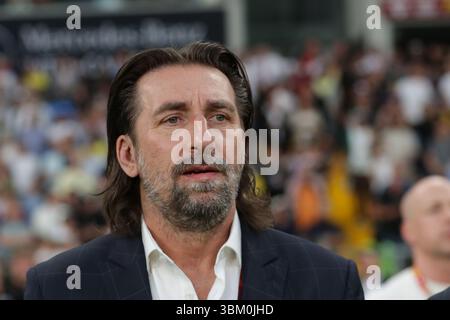 Chorzow, Pologne. 21 juin 2025. Tomasz Iwan de Pologne vu lors du RONALDINHO SHOW 2025 match de football entre le Brésil et la Pologne au stade de Silésie. Score final ; Brésil 2 :2 Pologne. Crédit : SOPA images Limited/Alamy Live News Banque D'Images