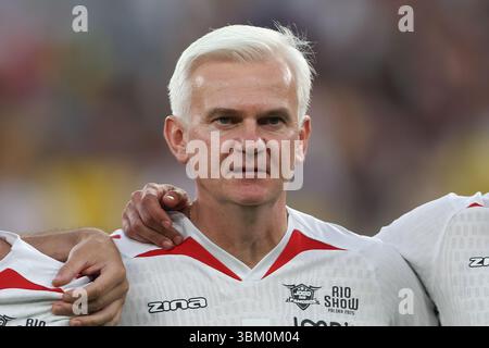 Chorzow, Pologne. 21 juin 2025. Jacek Magiera de Pologne vu lors du RONALDINHO SHOW 2025 match de football entre le Brésil et la Pologne au stade de Silésie. Score final ; Brésil 2 :2 Pologne. (Photo de Grzegorz Wajda/SOPA images/SIPA USA) crédit : SIPA USA/Alamy Live News Banque D'Images