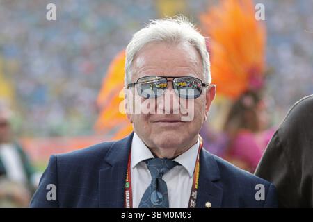 Chorzow, Pologne. 21 juin 2025. Andrzej Supron de Pologne vu lors du RONALDINHO SHOW 2025 match de football entre le Brésil et la Pologne au stade de Silésie. Score final ; Brésil 2 :2 Pologne. (Photo de Grzegorz Wajda/SOPA images/SIPA USA) crédit : SIPA USA/Alamy Live News Banque D'Images