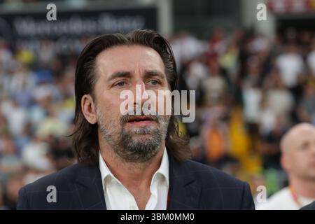 Chorzow, Pologne. 21 juin 2025. Tomasz Iwan de Pologne vu lors du RONALDINHO SHOW 2025 match de football entre le Brésil et la Pologne au stade de Silésie. Score final ; Brésil 2 :2 Pologne. (Photo de Grzegorz Wajda/SOPA images/SIPA USA) crédit : SIPA USA/Alamy Live News Banque D'Images