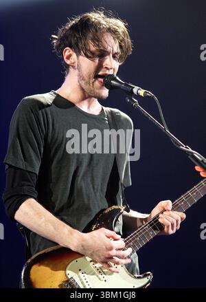 Josh Klinghoffer des Red Hot Chili Peppers en concert à Sheffield Arena - 17 novembre 2011 Banque D'Images