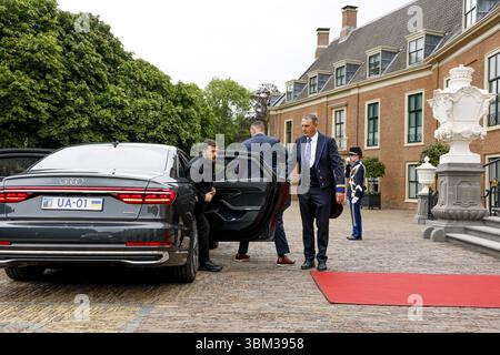 Den Haag, pays-Bas, 2025-06-24 15 :27 :10 la Haye, 24-06-2025, huis Ten Bosch PalaceKing Willem Alexander reçoit les chefs d'État et de gouvernement participants au huis Ten Bosch Palace. PHOTO : NLBeeld/POOL/Remko de Waal crédit : NL Beeld / Patrick van EMST Banque D'Images