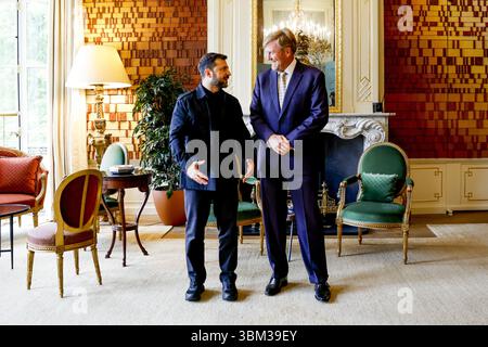 Den Haag, pays-Bas, 2025-06-24 15 :28 :35 la Haye, 24-06-2025, huis Ten Bosch PalaceKing Willem Alexander reçoit les chefs d'État et de gouvernement participants au huis Ten Bosch Palace. PHOTO : NLBeeld/POOL/Remko de Waal crédit : NL Beeld / Patrick van EMST Banque D'Images