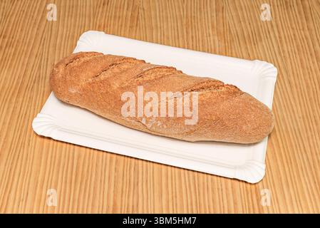 Ces éléments confèrent au pain artisanal une série de caractéristiques distinctives Banque D'Images