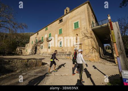 Finca Galatzo, Calvia, Sierra de Tramuntana, Majorque, Îles Baléares, Espagne, Europe Banque D'Images