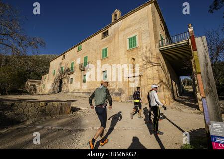 Finca Galatzo, Calvia, Sierra de Tramuntana, Majorque, Îles Baléares, Espagne, Europe Banque D'Images