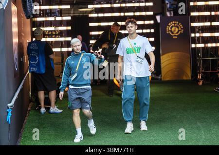 Seattle, Seattle, États-Unis. 23 juin 2025. Avant le match à la Coupe du monde des clubs FIFA - Seattle Sounders vs Paris Saint Germain, qui a eu lieu au Lumen Field à Seattle, Washington, États-Unis. (Crédit image : © Melissa Levin/ZUMA Press Wire) USAGE ÉDITORIAL SEULEMENT ! Non destiné à UN USAGE commercial ! Banque D'Images