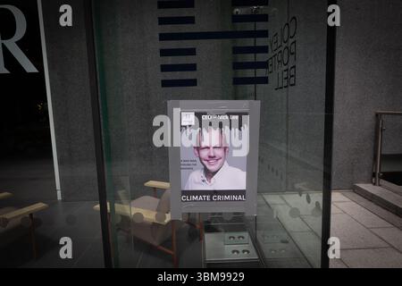 XR occupe le siège social de WPP, Londres Banque D'Images