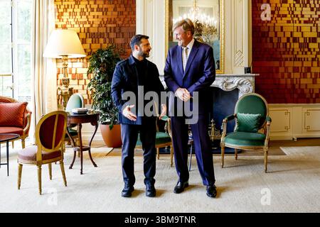 Den Haag, pays-Bas, 2025-06-24 15 :28 :35 la Haye, 24-06-2025, Palais huis Ten Bosch le Roi Willem Alexander reçoit le Président Zelensky au Palais huis Ten Bosch. PHOTO : NLBeeld/POOL/Remko de Waal crédit : NL Beeld / Patrick van EMST Banque D'Images